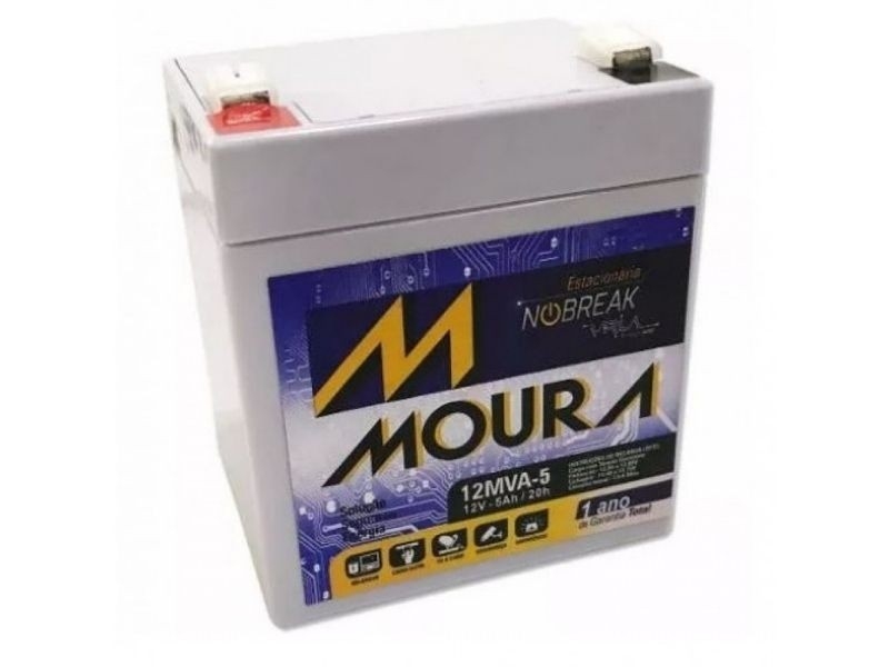 Bateria Moura Nobreak VRLA 12MVA5