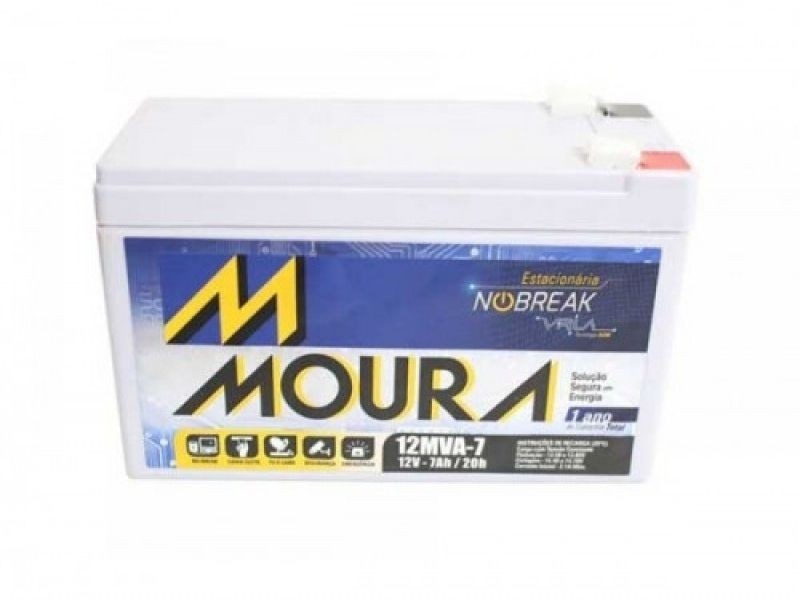 Bateria Moura Nobreak VRLA 12MVA7